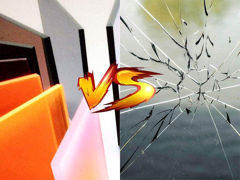 アクリル板 vs ガラス