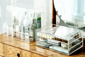 アクリル化粧品オーガナイザー
